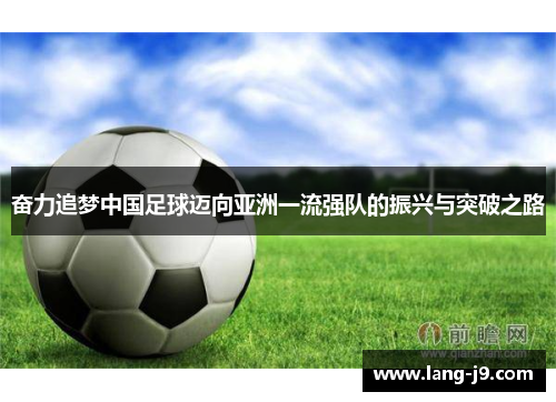 奋力追梦中国足球迈向亚洲一流强队的振兴与突破之路 奋力追梦中国足球迈向亚洲一流强队的振兴与突破之路